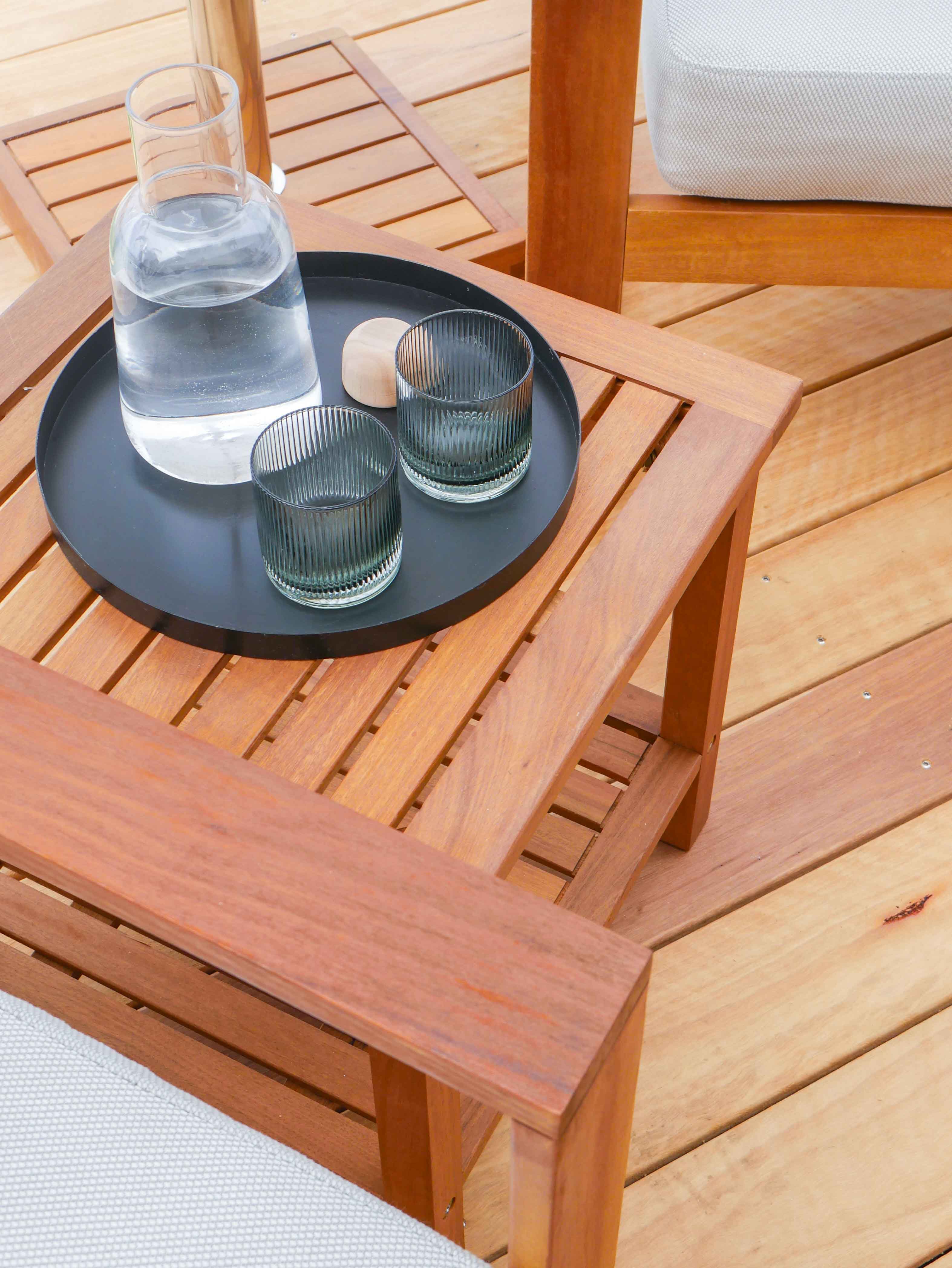 Dot + Pop outdoor furniture after