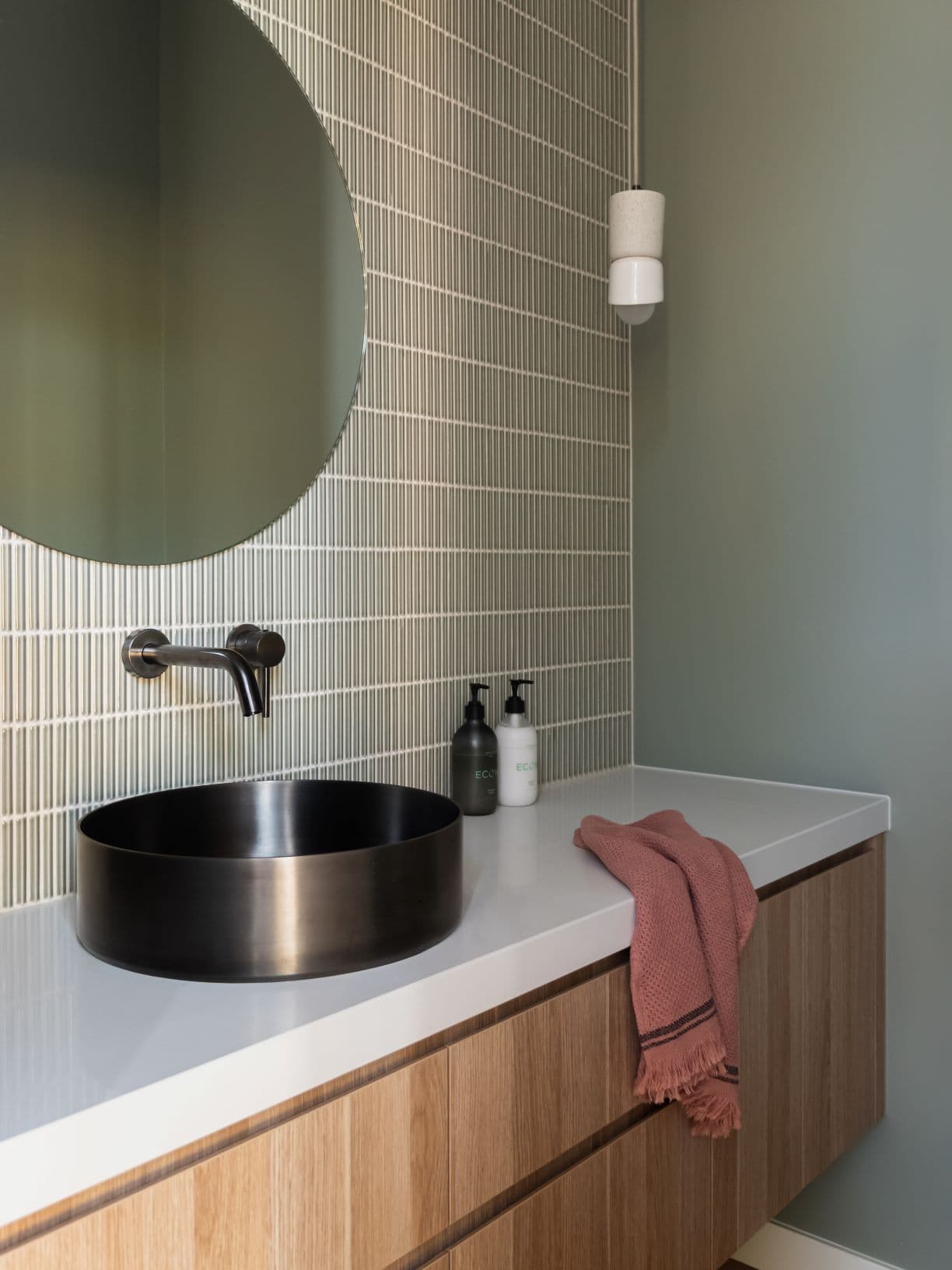 Nudge Interiors styled bathroom