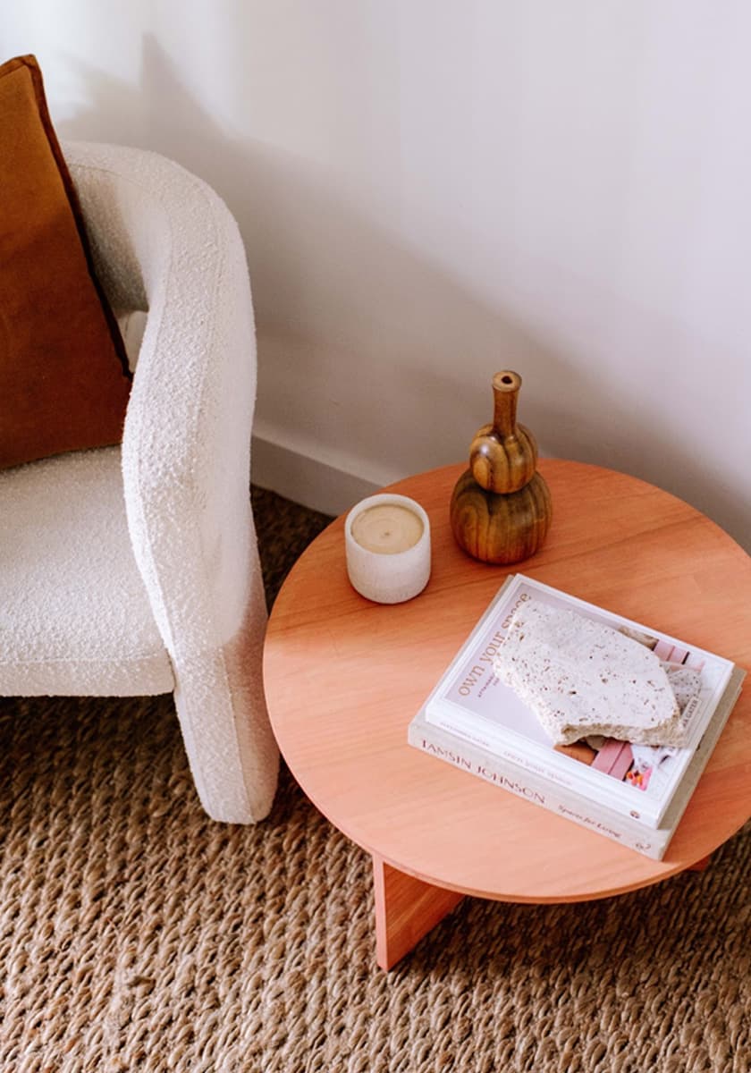 Colour Stain Side Table