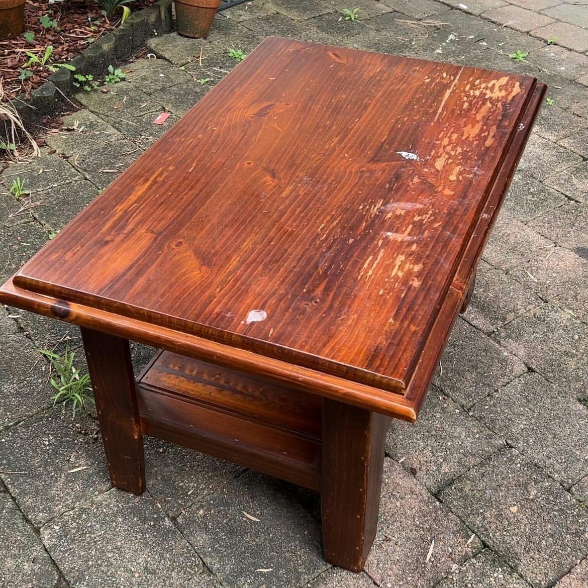 Preloved coffee table