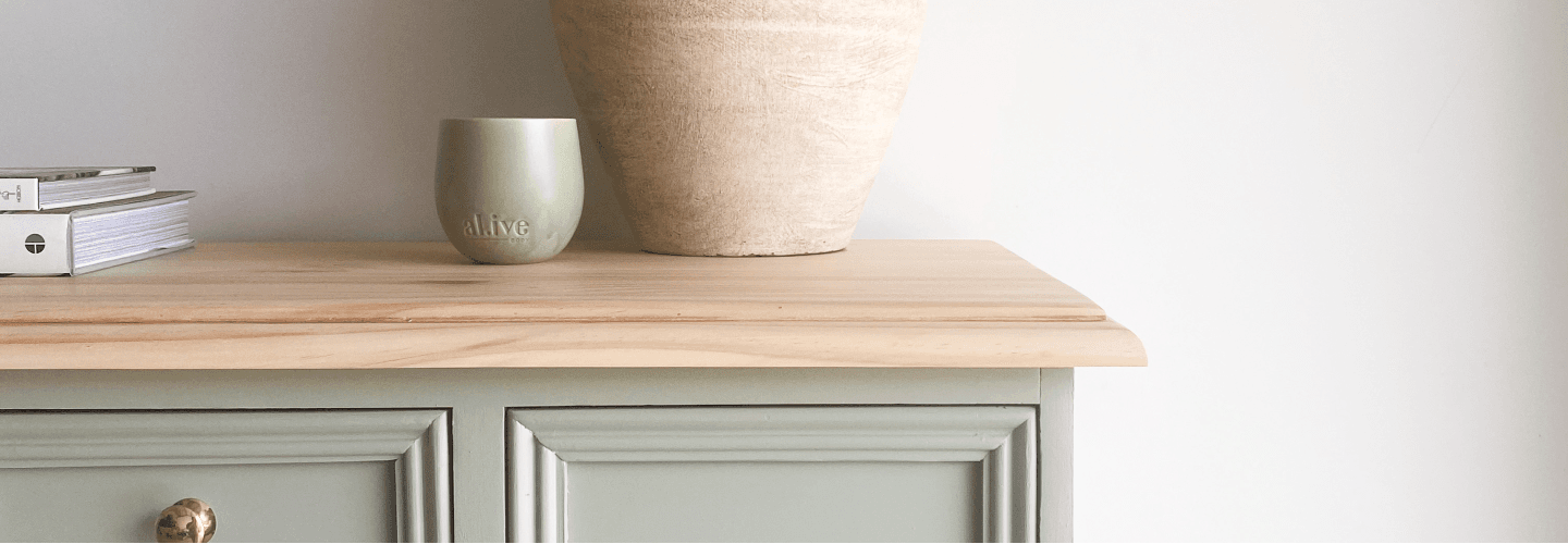 Liming white tallboy