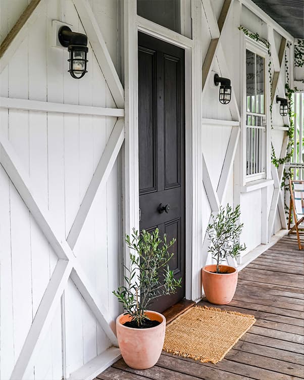 Door Transformation using Timber & Deck Stain
