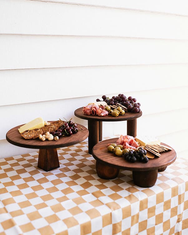 Serving boards by Geneva Vanderzeil
