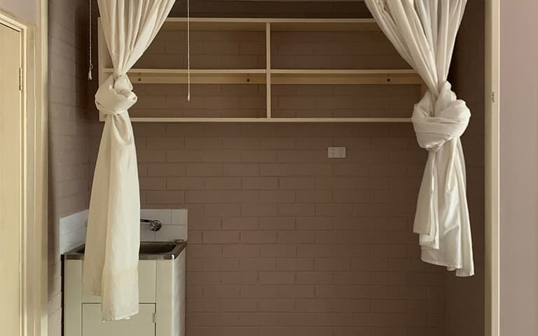 Before photo of laundry