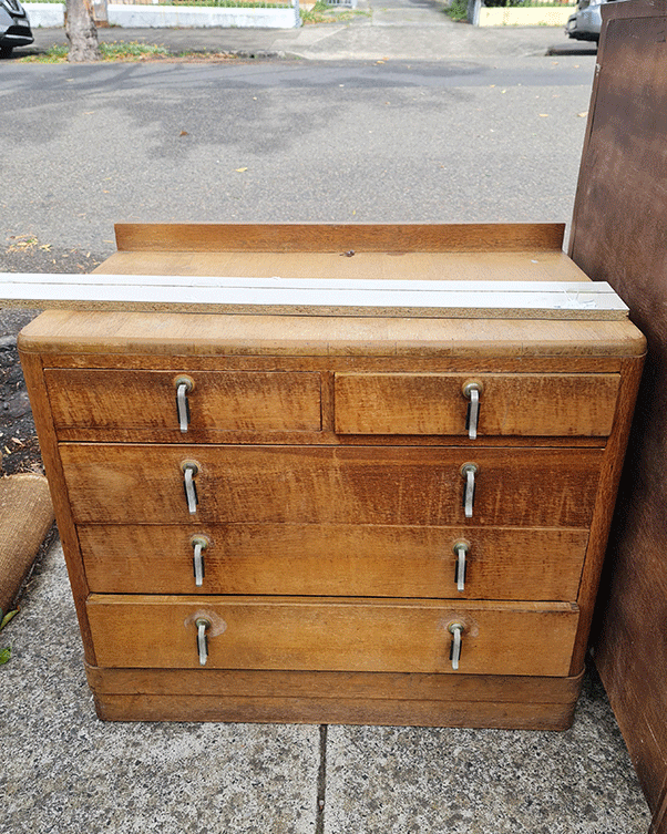Upcycle drawers using Feast Watson Hard Wax