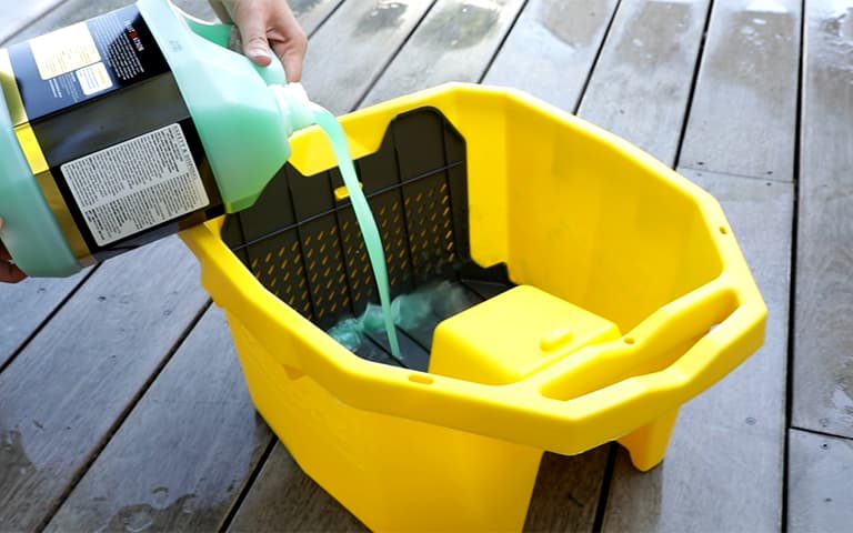 Step Three: Dilute Feast Watson Woodprep