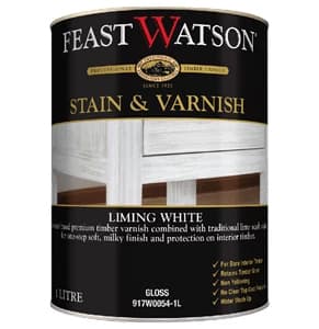 Stain & Varnish Liming White