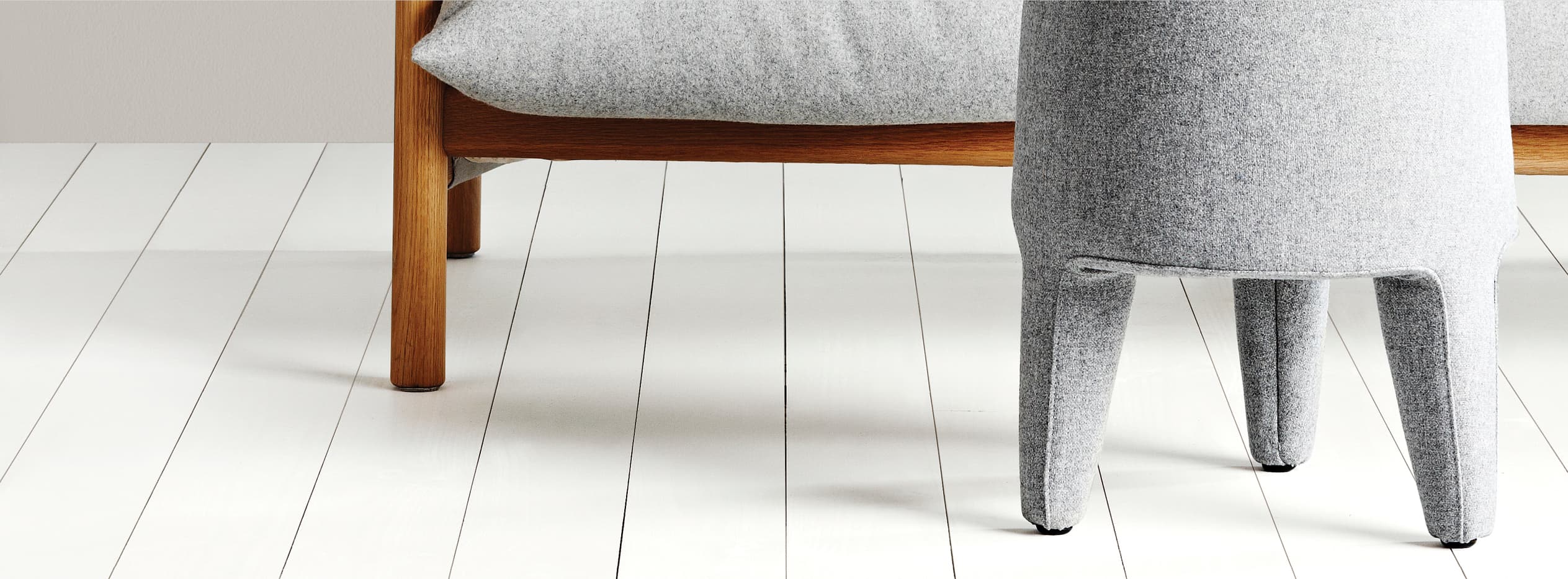 Painted yellow floor