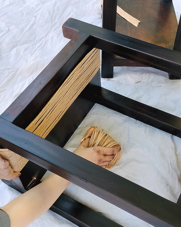 Traditional bedside table transformation