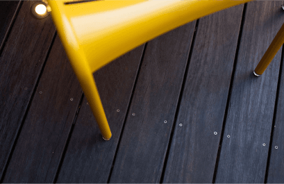Natural look decking