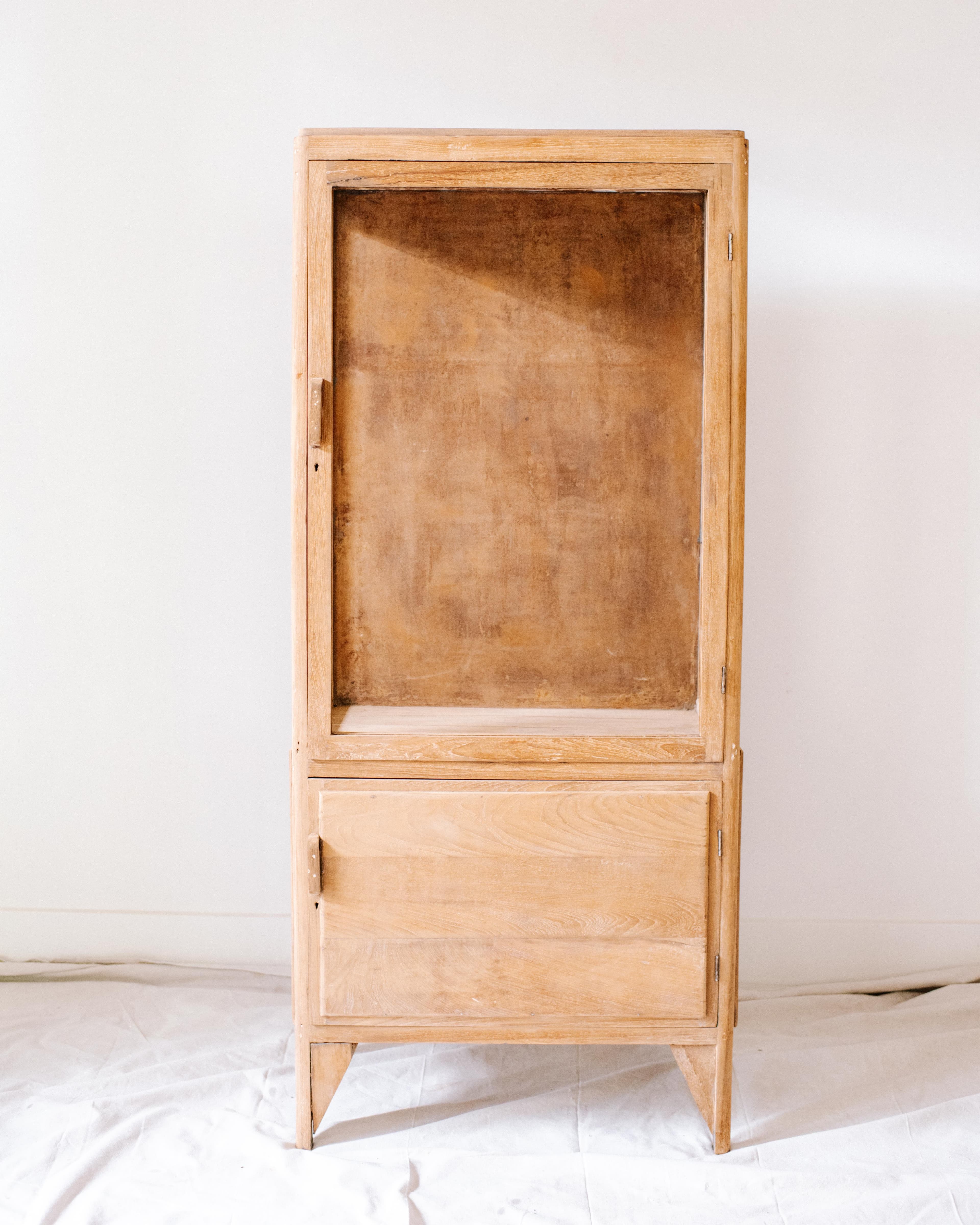 Prepping the cabinet