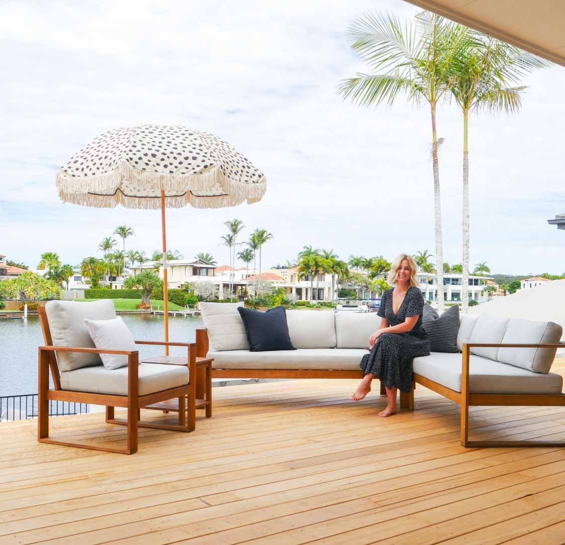 Dot + Pop's tips to refreshing outdoor timber furniture
