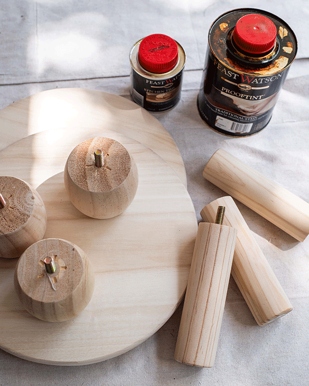 Applying Prooftint to timber serving boards
