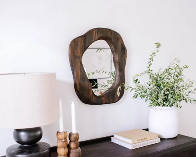 How to create a wooden mirror with our woodstains