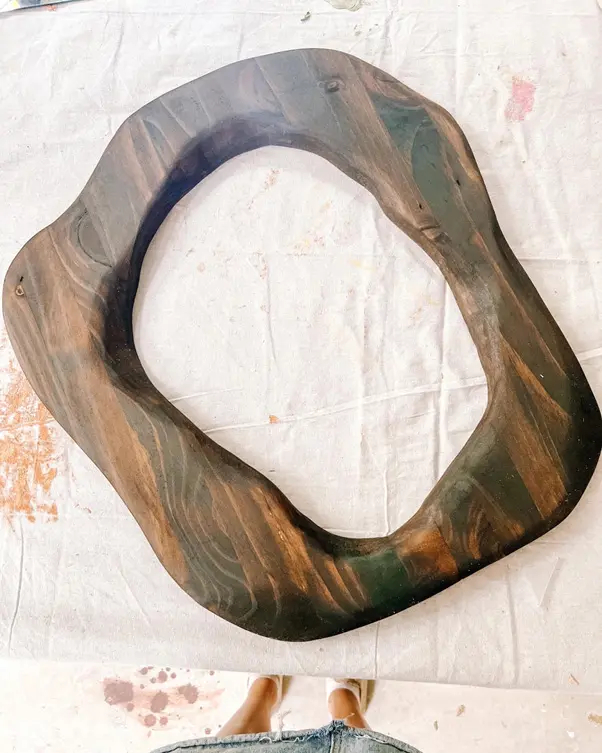 How To Create A Wooden Mirror With Our Woodstains 3