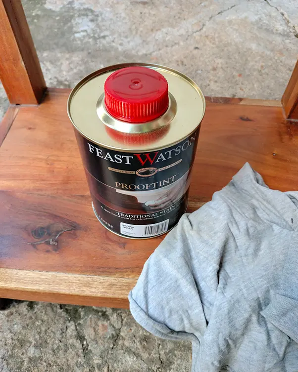 Vintage Bedside Table DIY 3