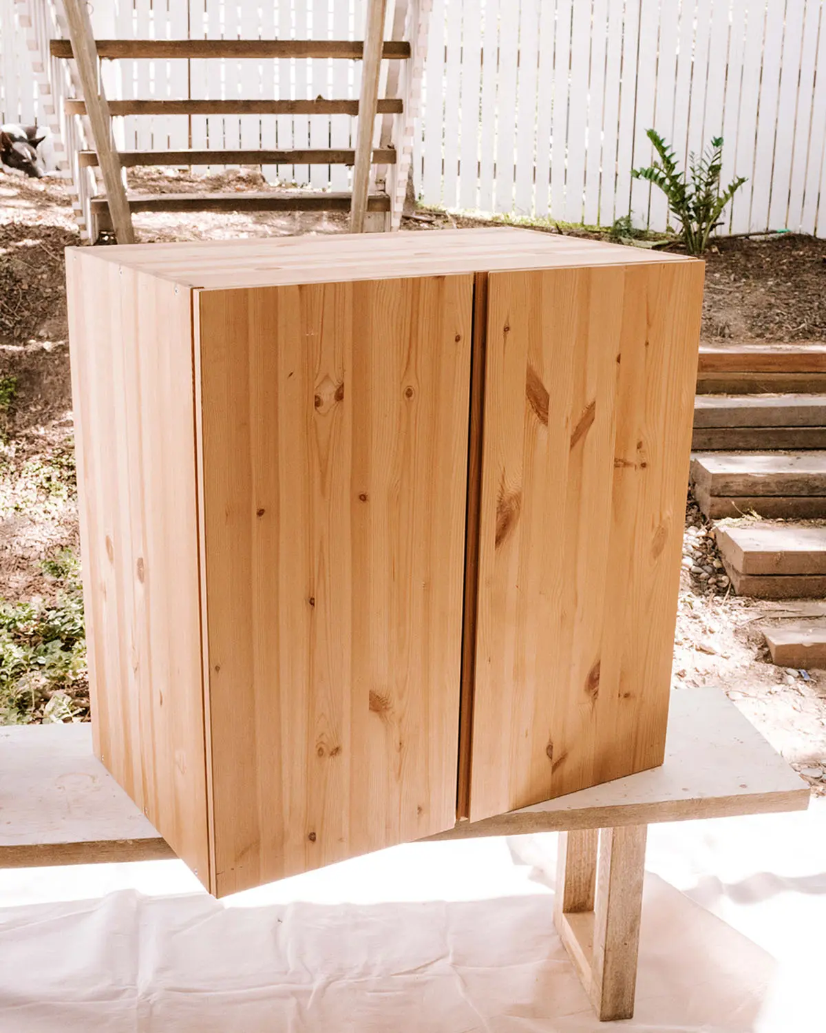 Geneva Vanderzeil's Stained Cabinet With A Twist 1