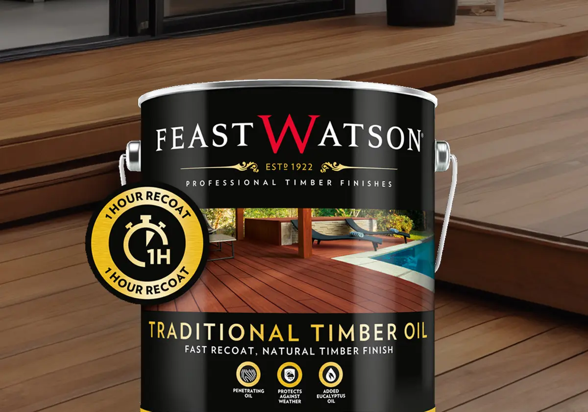 Working With Feast Watson Traditional Timber Oil 1